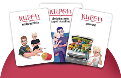 Kuponi sa vašim likovima